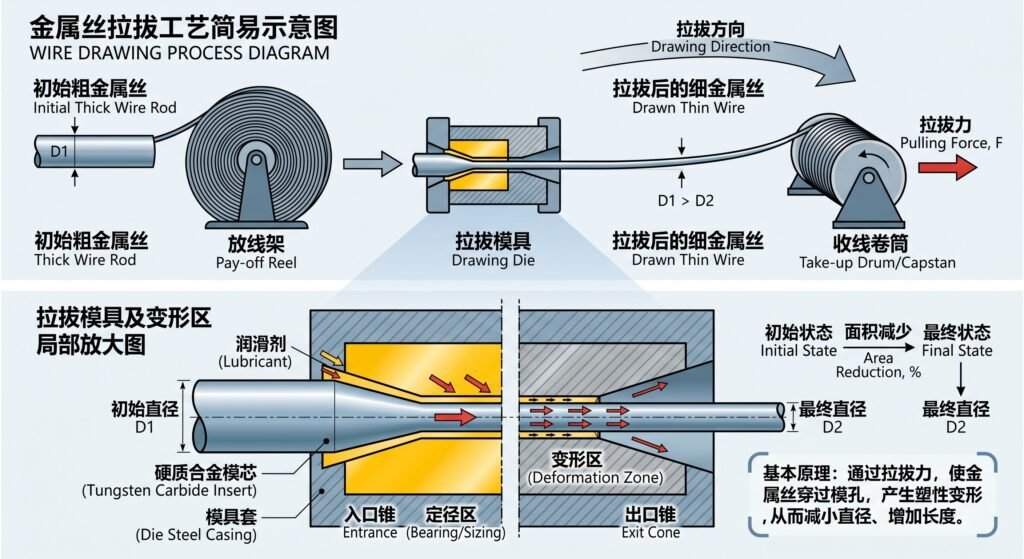 types of wire drawing dies