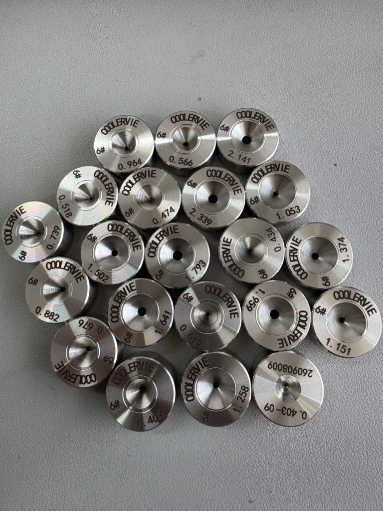 PCD die for enamelled copper wire