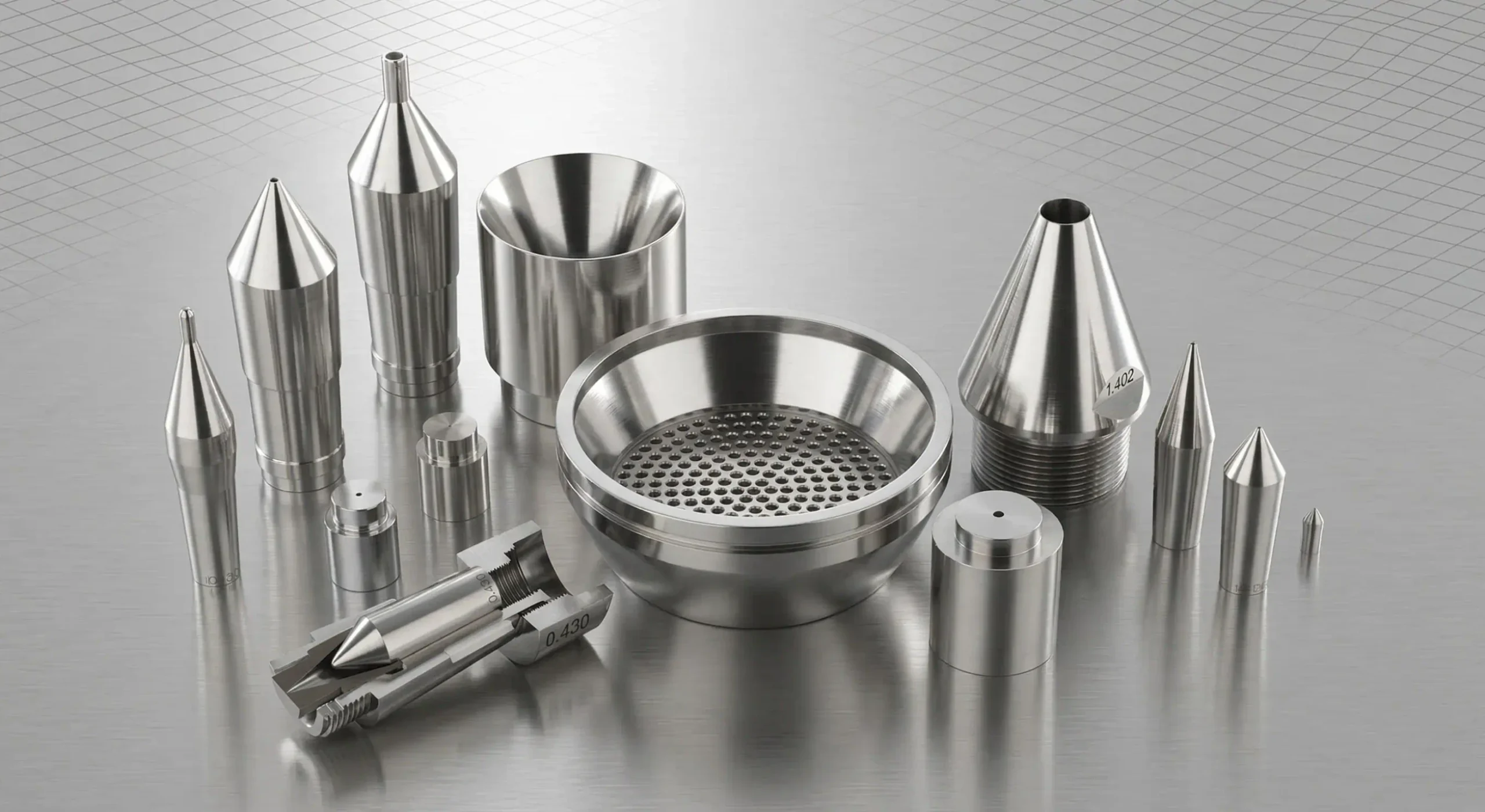 Wire and cable extrusion tip and die
