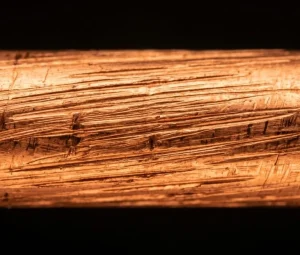 surface scratches in copper wire drawing